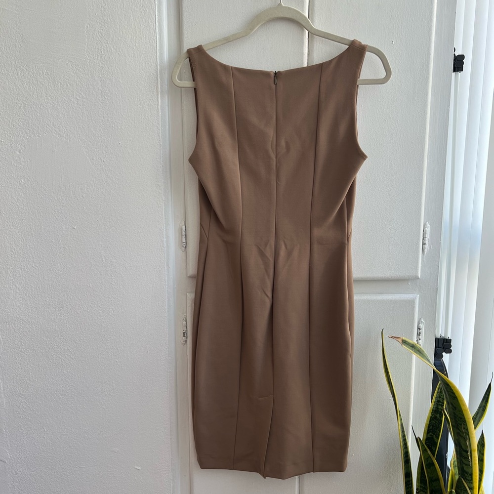 Space Style Concept Brown Form Fitting Dress Size… - image 2